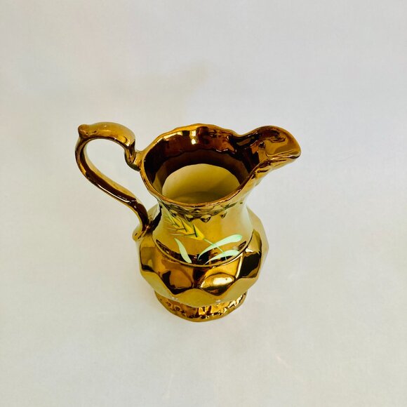 Wade England Copper 5” Ceramic Pitcher Hand Painted - Picture 4 of 15